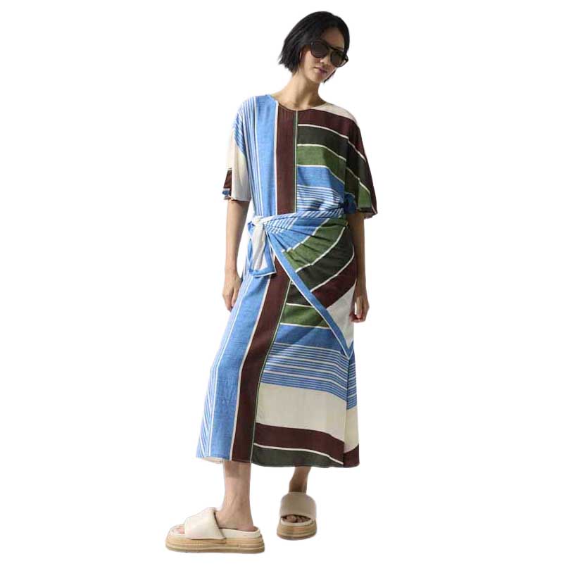 Marco Polo  Seascape Stripe Dress